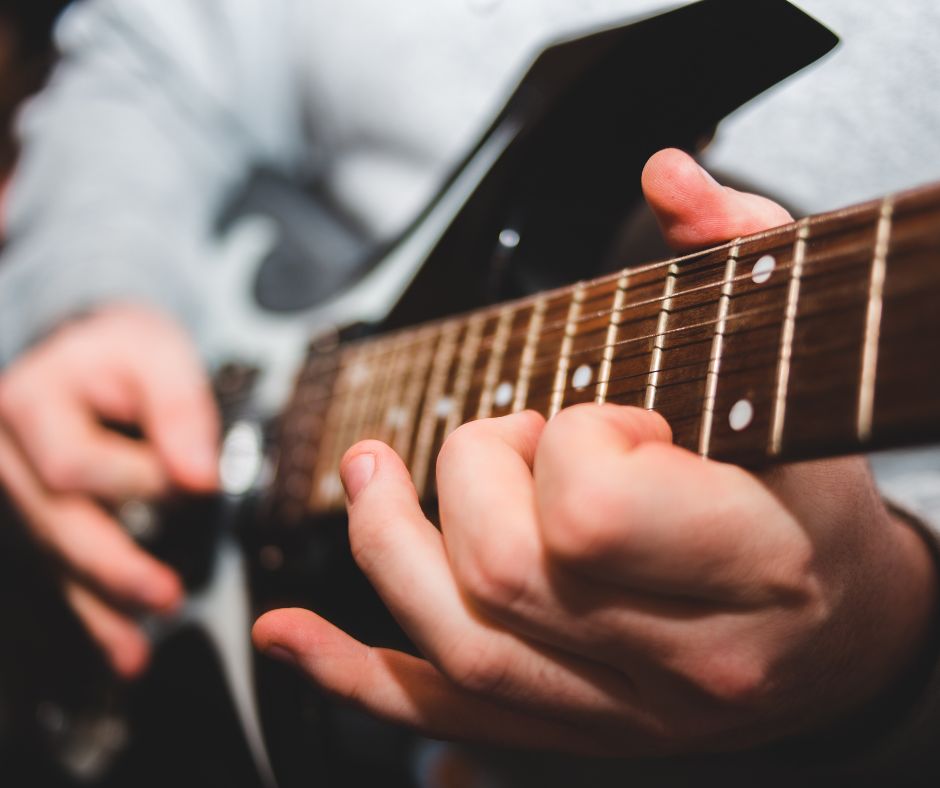 Man playing guitar